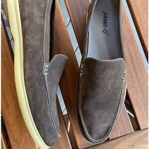 Johnnie-O Loafer Malibu Moccasin Men’s Size 11 Chocolate Casual Shoe M29719